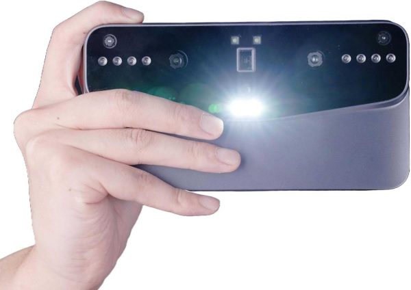 Einstar Vega 3D Scanner Handheld - 32GB RAM, 512GB SSD, 6.4 inch 3D Scanner for 3D Printing with Tripod, 8-core 2.4GHz CPU, 2K AMOLED Built-in Computing, VCSEL/MEMS Projector, Shining 3D Cloud